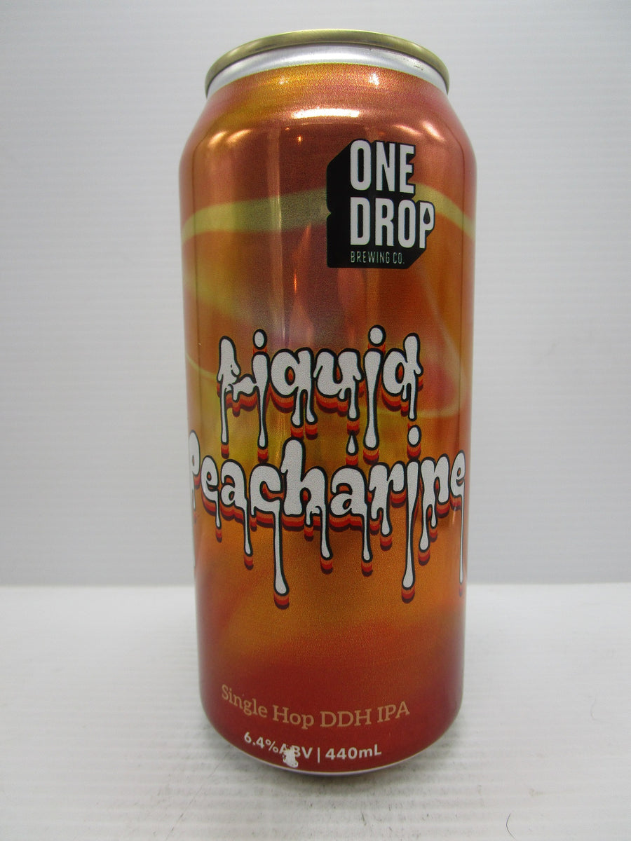 One Drop Liquid Peacharine DDH IPA 6.4% 440ml
