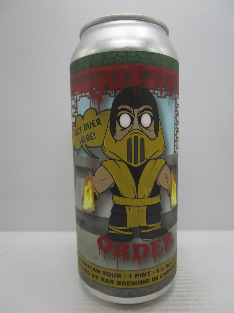 RaR Scorpion: Get Over Here Banana, Passionfruit & Pastry Cream Smoothie Sour 6% 473ml
