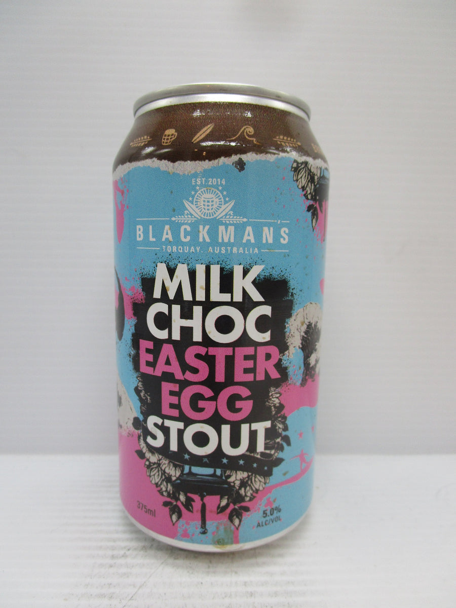 Blackmans Milk Choc Easter Egg Stout 5% 375ML