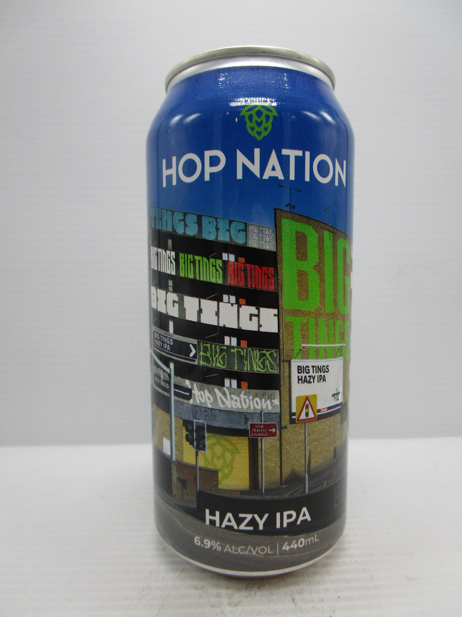 Hop Nation Big Tings Hazy IPA 6.9% 440ml
