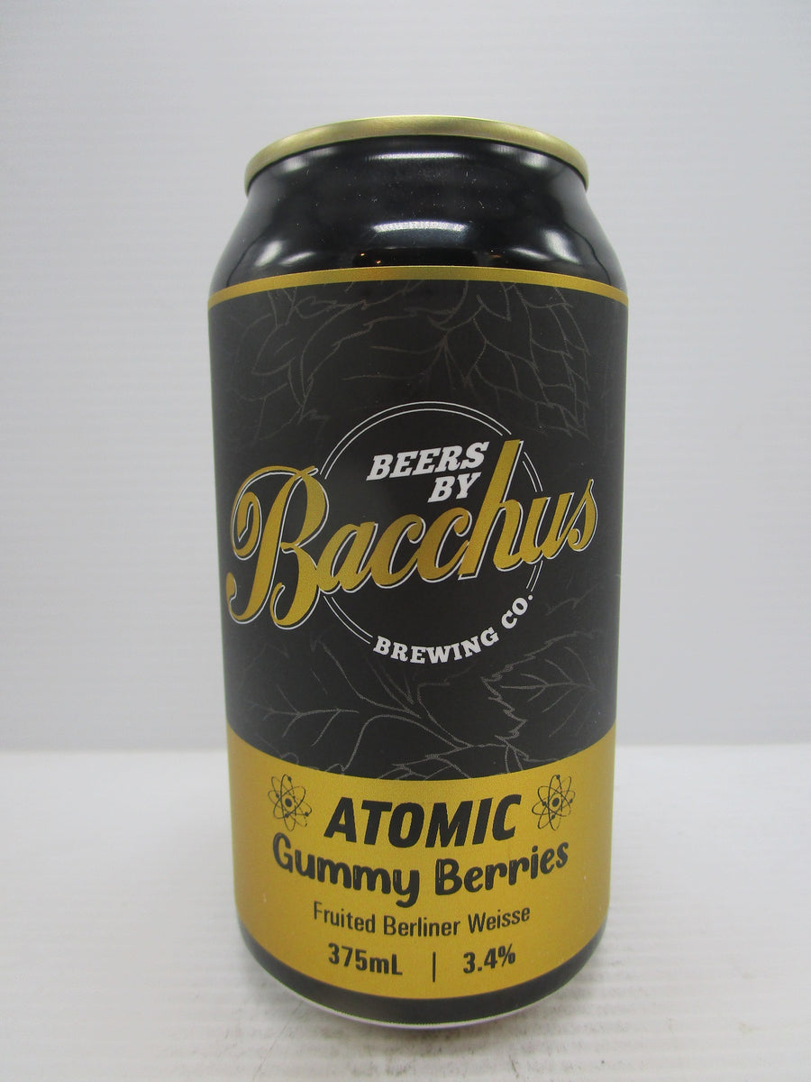 Bacchus Atomic Gummy Berries Sour 3.4% 375ml