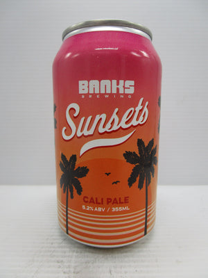 Banks Sunsets Cali Pale 5.2% 355ml