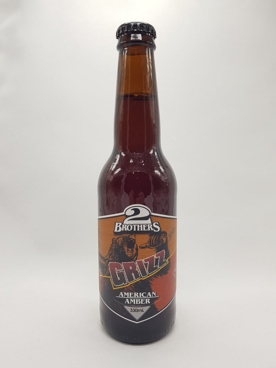 2 Brothers Grizz American Amber 330ml