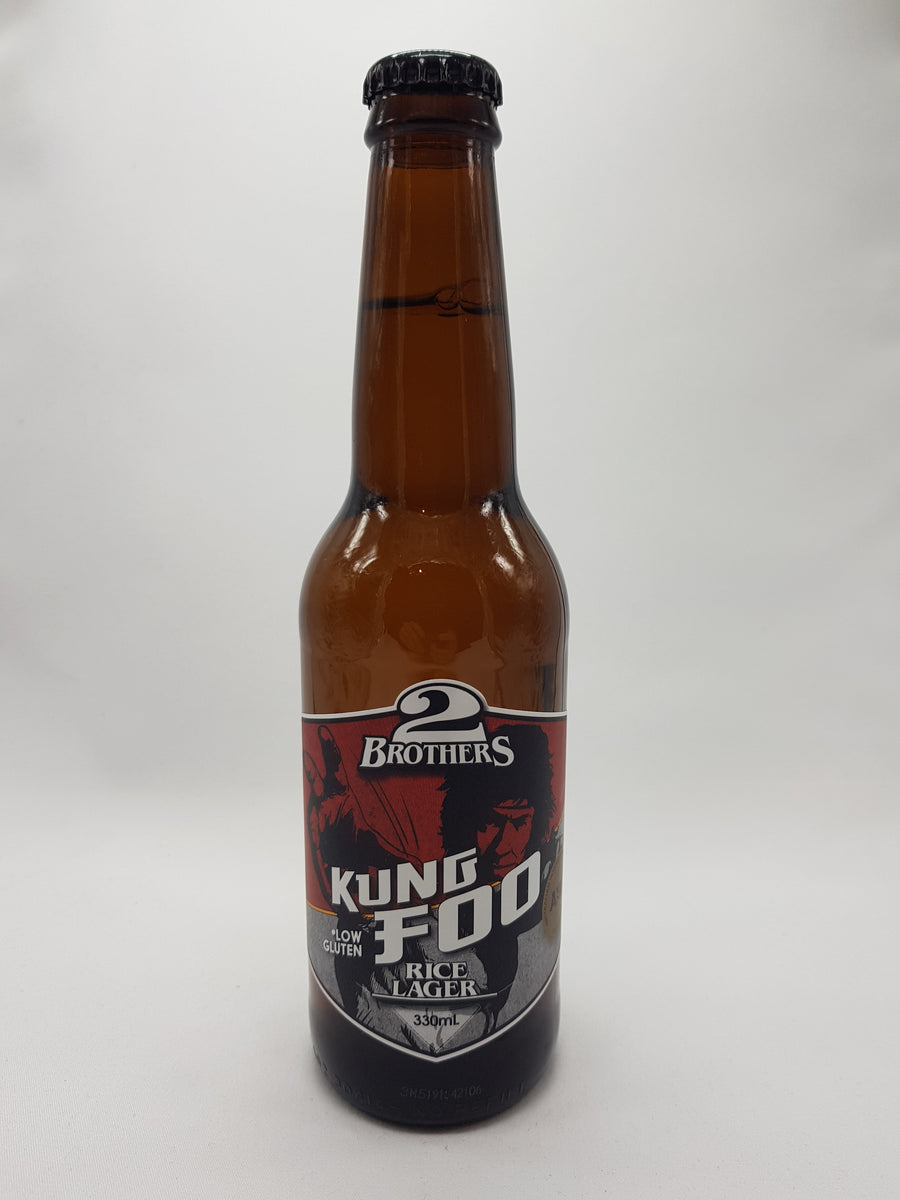 2 Brothers Kung Foo Rice Lager Bt 4.6% 330ML