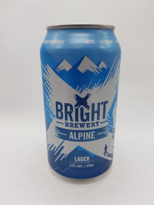 Bright Brewery Alpine Lager 4.5% 355ml