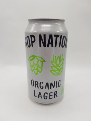 Hop Nation Organic Lager 4% 375ml
