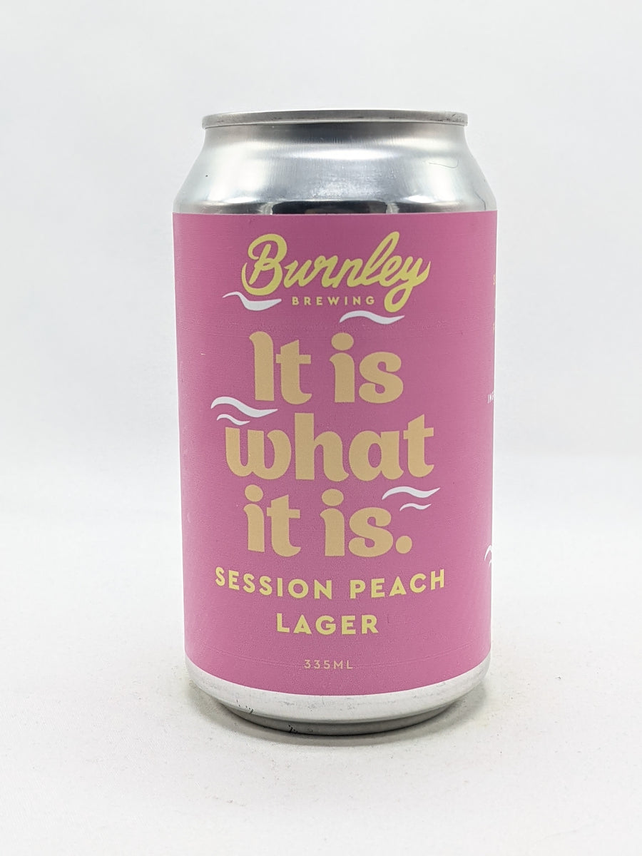 Burnley Main Character Peach Lager CAN