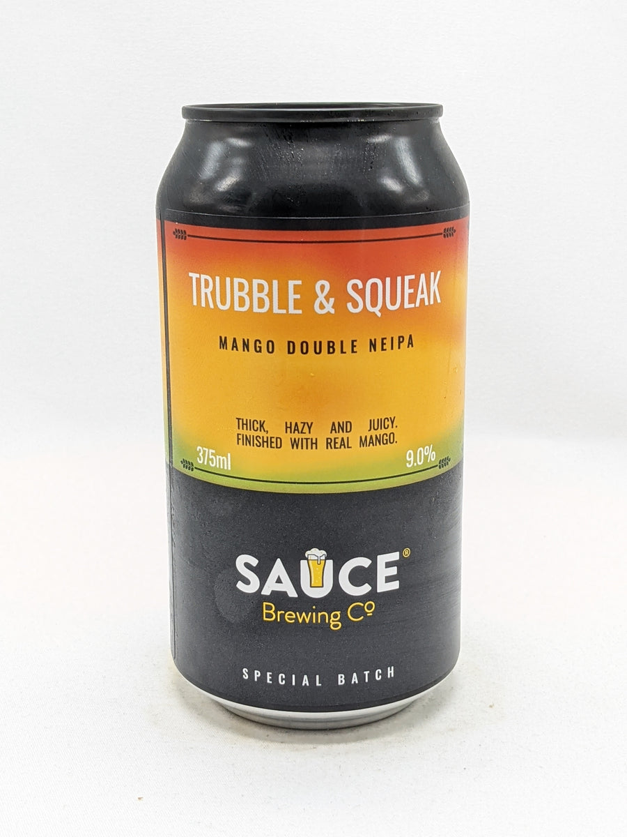 Sauce - Trubble & Squeak Mango DNEIPA 375ml CAN