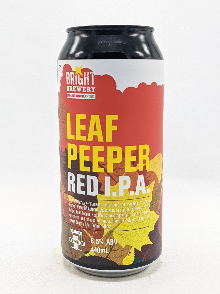 Bright Leaf Peeper Red IPA 6.5% 440ml