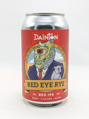 Dainton Retro Red Eye Rye Red IPA CAN